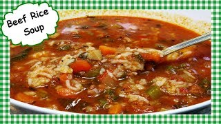 Featured image of post Recipe of Soup Recipes With Ground Beef And Rice
