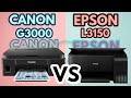 Best All in One Ink Tank Printer: Epson L3150 vs Canon Pixma G3000 Printer Review & Comparison 2021