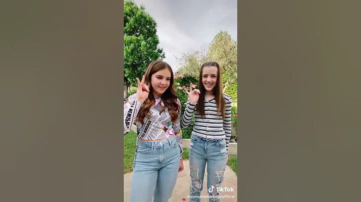 Symonne Harrison TikTok with Piper Rockelle