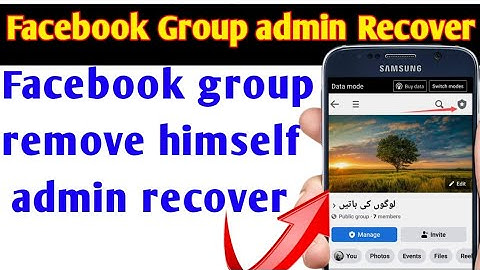 How to recover Facebook group admin 2023||Facebook group admin||no one admin Facebook group