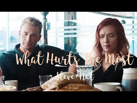 Steve Rogers + Natasha Romanoff || What Hurts The Most [+Endgame]