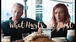 Steve Rogers + Natasha Romanoff || What Hurts The Most [+Endgame]