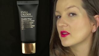 Estee Lauder Double Wear Maximum Cover Foundation Review