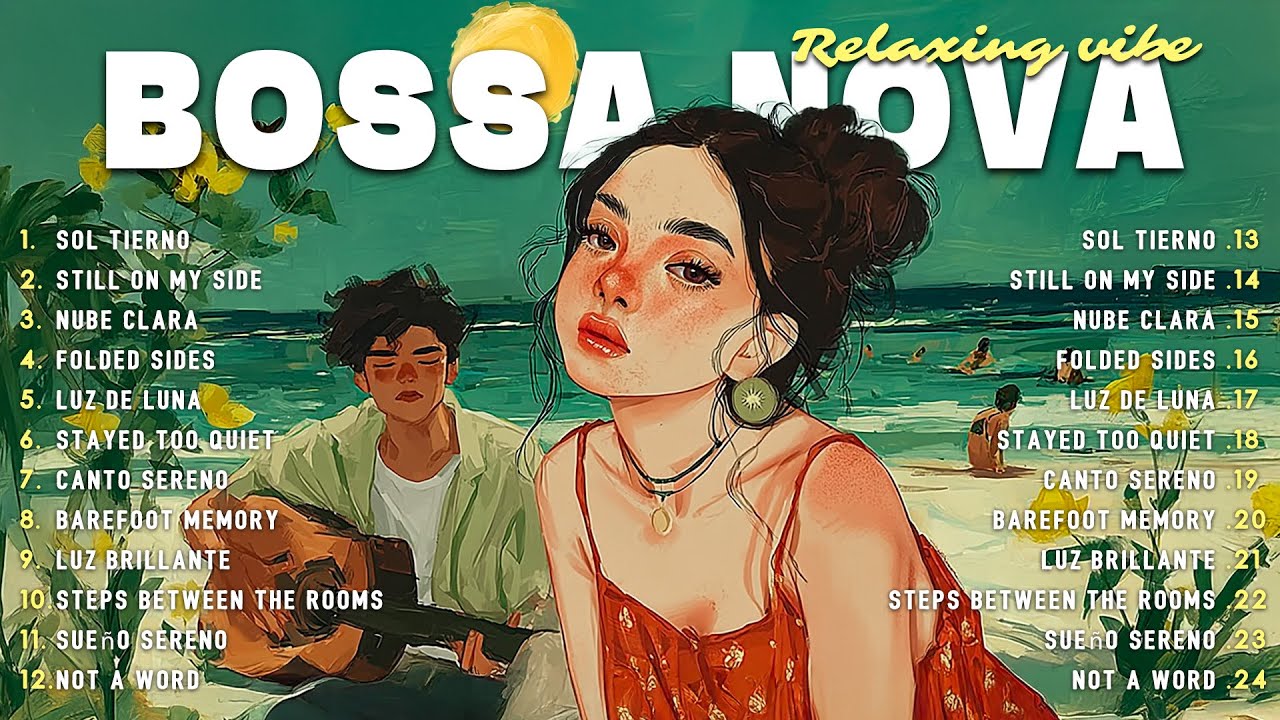 Bossa Nova Covers 2025 🎶 Relaxing Bossa Nova Summer Beach