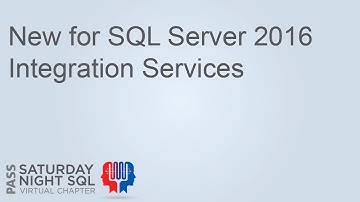 What’s new for SQL Server 2016 Integration Services