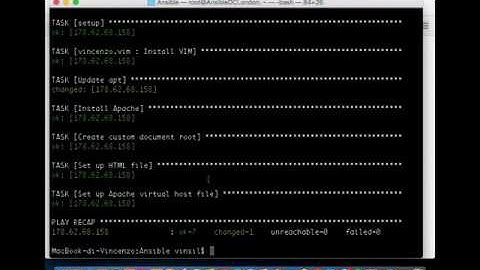 Drupal server configuration with Ansible and Drupal VM - Vincenzo Gambino