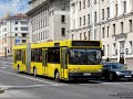 Автобус МАЗ-105.065 гос. № АЕ 9812-7 маршрут №3с в Минске (ПОЕЗДКА)