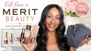FULL FACE OF MERIT BEAUTY 🤎 | Easy, Polished Makeup + NEW MERIT Skincare | Mo Makeup Mo Beauty