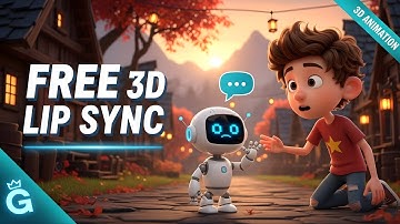 How to Make STUNNING 3D AI Talking Animations (100% FREE, Perfect Lip Sync)