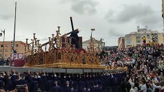Semana Santa Malaga 2023. Martes Santo.  Nazareno de los Pasos en el monte calvario. Cofradia Rocio