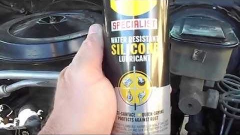 How to fix/stop noisy squeaking belts (automotive ect...)