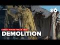 Demolition of house after deadly 5th Avenue fire in Troy