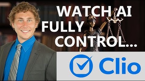 AI Controlling Clio Law Software Demo (2026) | AI Using the Keyboard & Mouse | NO HUMAN Interaction!