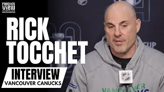 Rick Tocchet Discusses Vancouver Canucks Chance to Close Out Edmonton, Revisits GM5 Win for Canucks