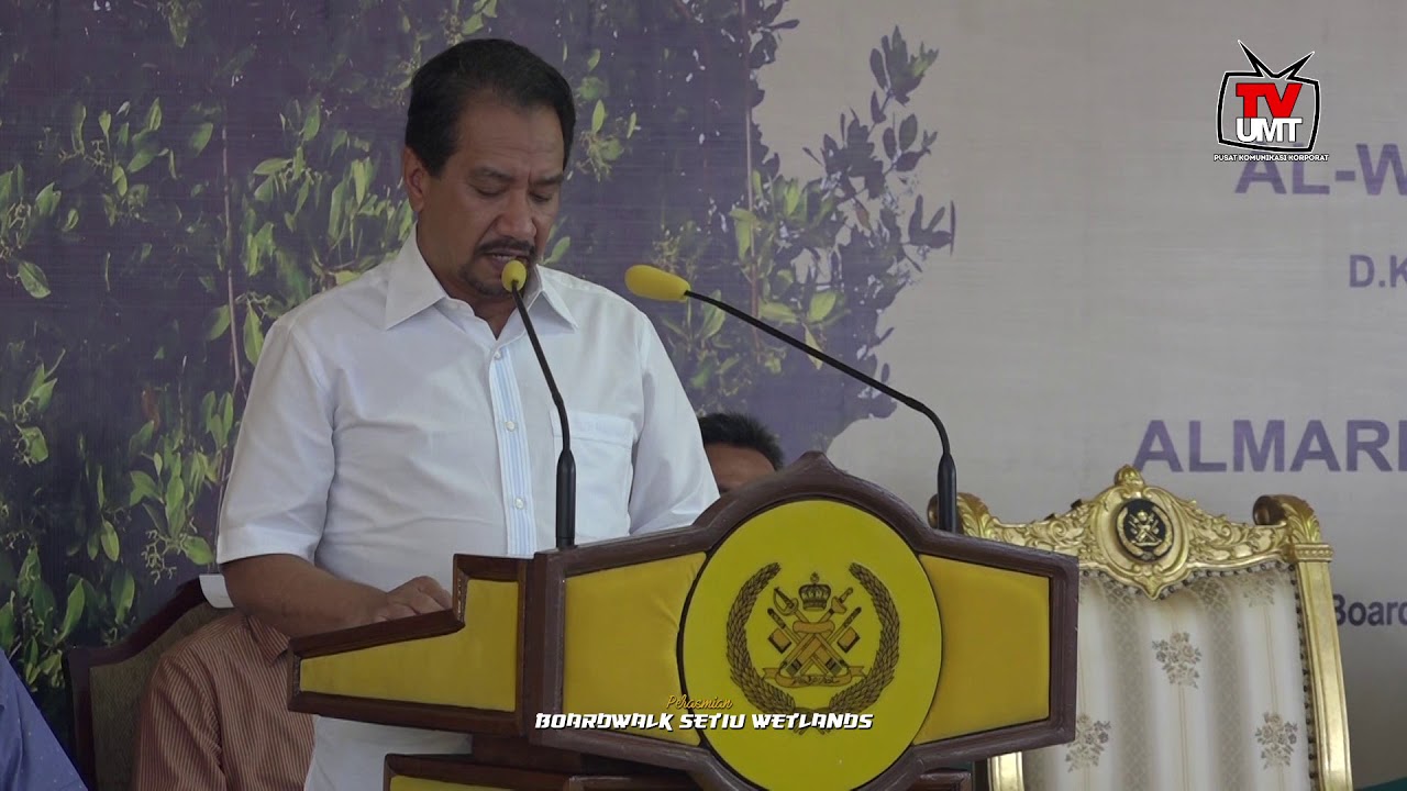 UMT- TITAH UCAPAN PERASMIAN OLEH KEBAWAH DULI YANG MAHA MULIA SULTAN TERENGGANU