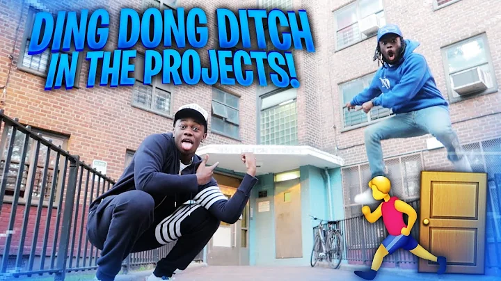 EXTREME DING DONG DITCH IN THE PROJECTS!! *GONE WR...