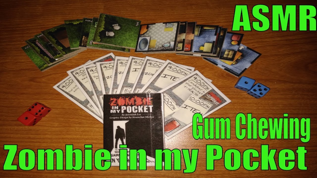 ASMR Gum Chewing and Tabletop gaming