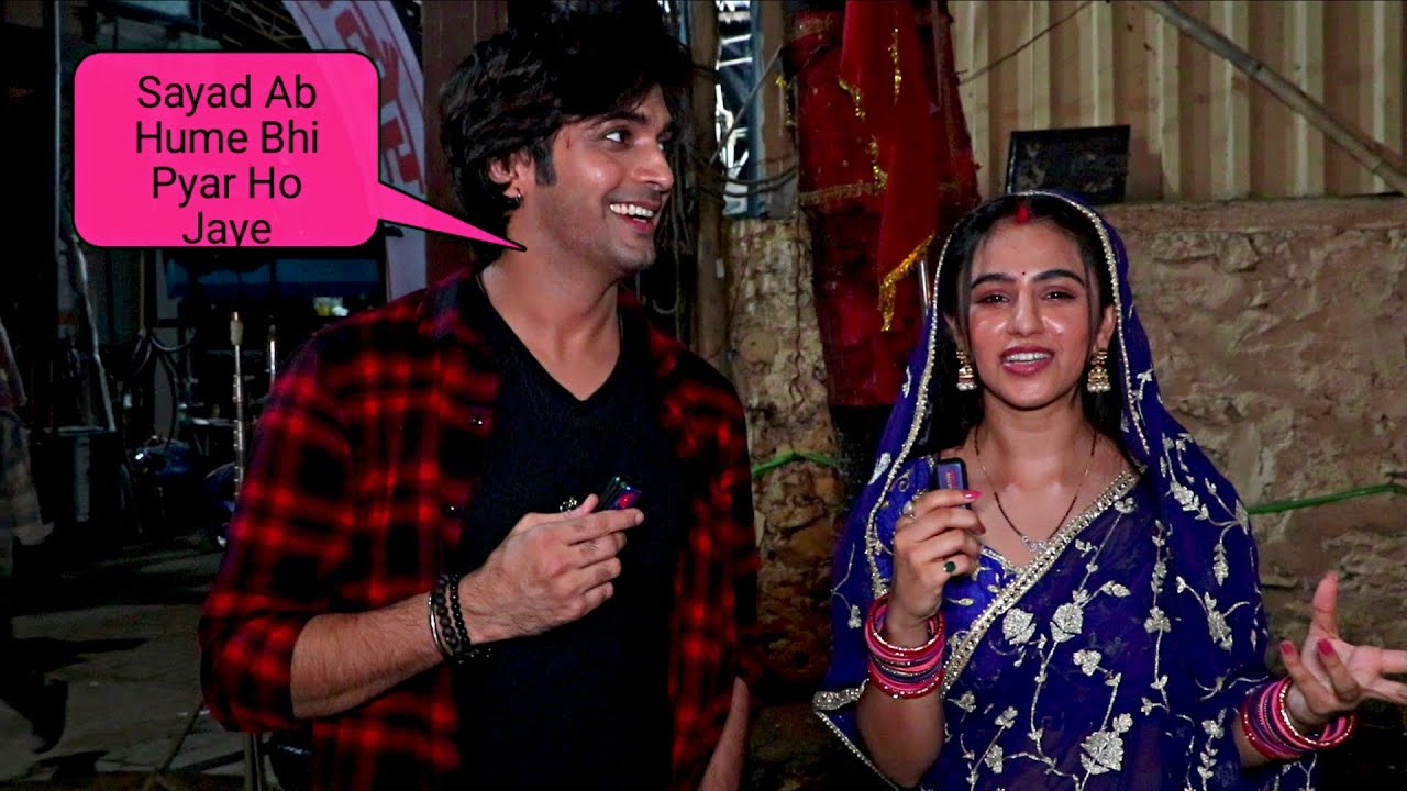 Suraj and Isha revealed that fans will get to see a romantic scene in the upcoming track | Exclusive