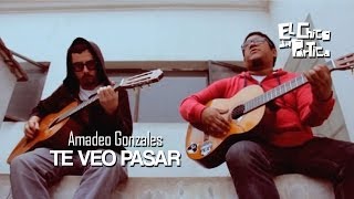Video thumbnail of "Amadeo Gonzales - Te veo pasar / El Chico del Pórtico"