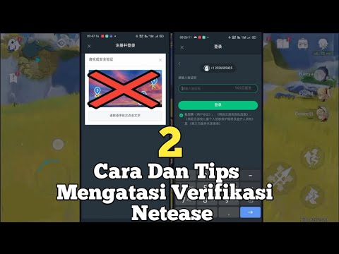 2 Cara dan tips mengatasi dan melewati verifikasi netease - Netease