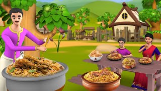 Greedy Biryani wala Raju Tamil Story | பேராசை பிரியாணிவால ராஜு தமிழ் கதை - 3D Animated Stories