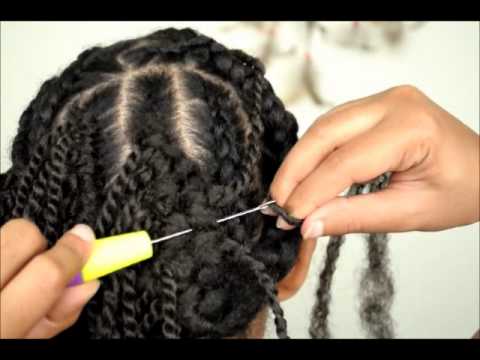 How to do your own single box braids on yourself fast and , We use ...
