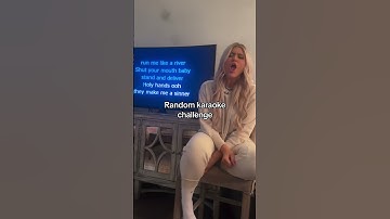Thumbnail of This one isn’t easy to sing 😅 #Karaoke #Singing #River #BishopBriggs #TyraMadison #Tyraoke #Viral