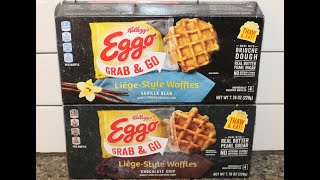 Kellogg’s Eggo Liège-Style Waffles: Vanilla Bean & Chocolate Chip Review
