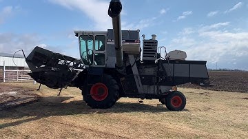 Allis Chalmers Gleaner F3 Combine & 18’ Header 2 - #2438