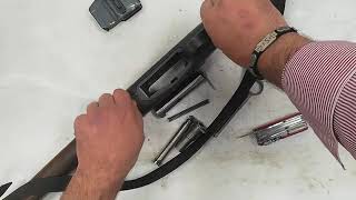 Disembly Of The Swiss K31 Karabiner Modell 1931, 7,5X55 Mm Swiss Gp11 Gewehrpatrone 1911.