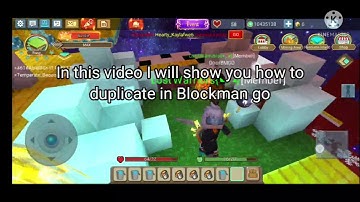 How to duplicate in Blockman go Skyblock 2.10.2 100% real.