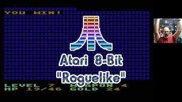 Atari 8-Bit Game Play, Roguelike