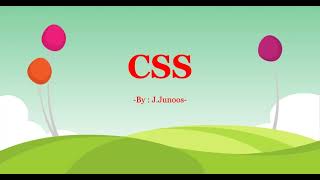 Cascading Style Sheet - CSS Explained in English/Sinhala