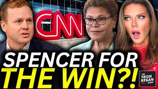 🚨 Spencer Pratt JUST DESTROYED CNN With THIS! Karen Bass PANICS | Trish Regan