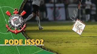 Pipa interrompe jogo na Arena Corinthians screenshot 5