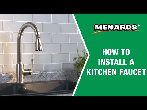 How To Install A Kitchen Faucet You