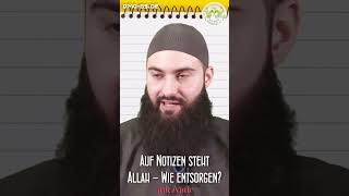 AUF NOTIZEN STEHT ALLAH - WIE ENTSORGEN mit Amir in Braunschweig