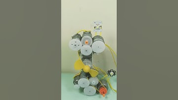 SIMPLE MINI PROTOTYPE ELECTRIC GENERATOR OPERATING SYSTEM CIRCUIT WITH DC MOTOR DIMMER CONTROL TOOL