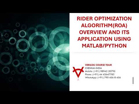 RIDER OPTIMIZATION ALGORITHM(ROA)