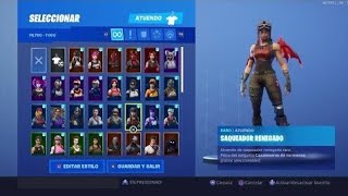 *RÁPIDO* Regalo cuenta chetada de fortnite gratis con la renegada