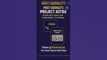 Google Project Astra | AI Assistant That Sees and Thinks #thetechcult #aifuture