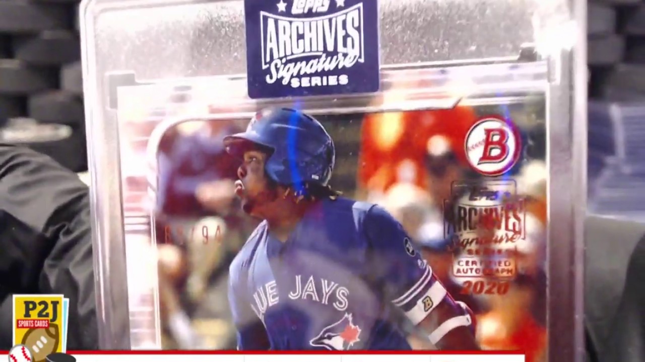 Break 2282 2020 Topps Archives Sig Series Active Player Baseball Card