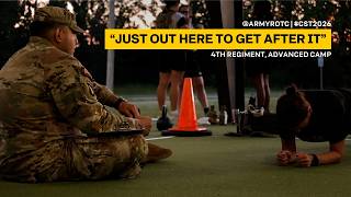 "Just Out Here To Get After it" | 4th Regiment, Advanced Camp | CST 2026