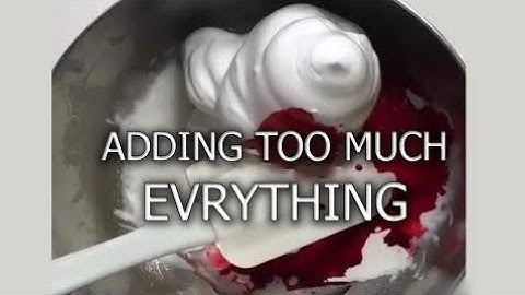 ADDING TOO MUCH Ingredients in slime Tutorial - Satisfying Slime ASMR compilation