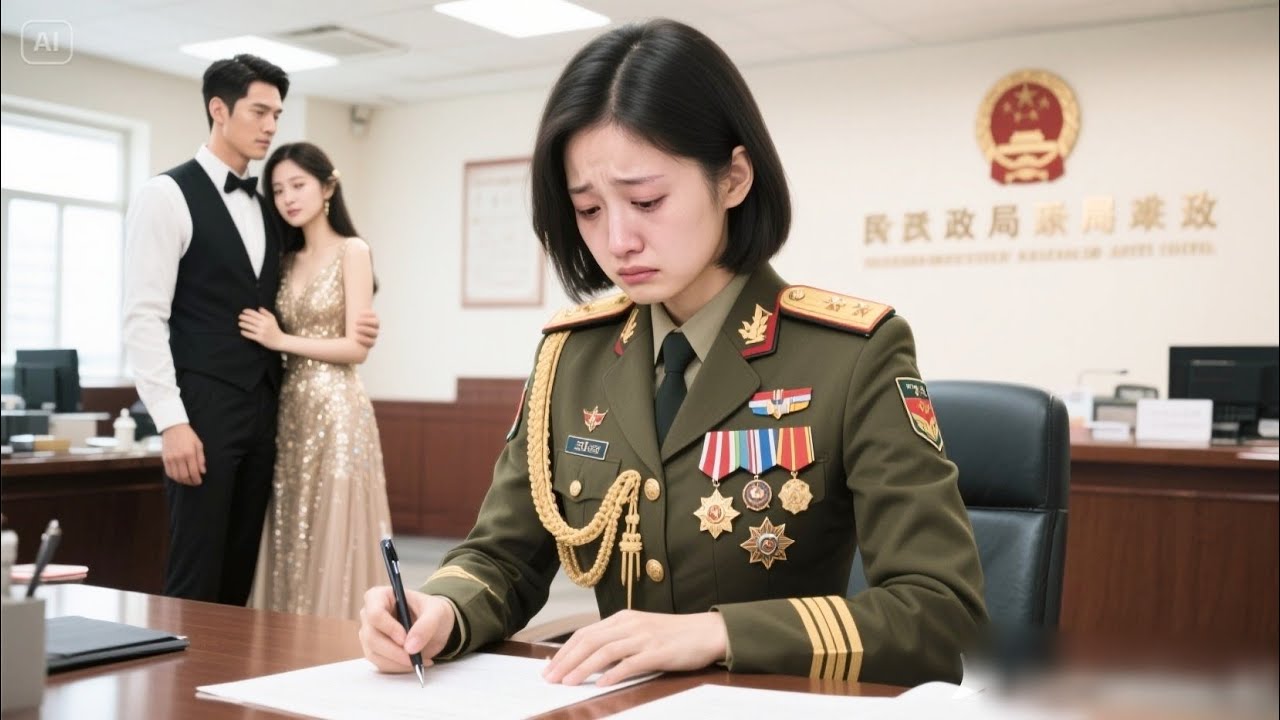 Chồng khinh vợ ít học, ngày đến cục dân chính ly hôn anh tái mặt khi thấy vợ mặt quân phục