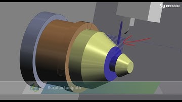 Rough Grooving Cycle - Stock Aware | EDGECAM 2022.0