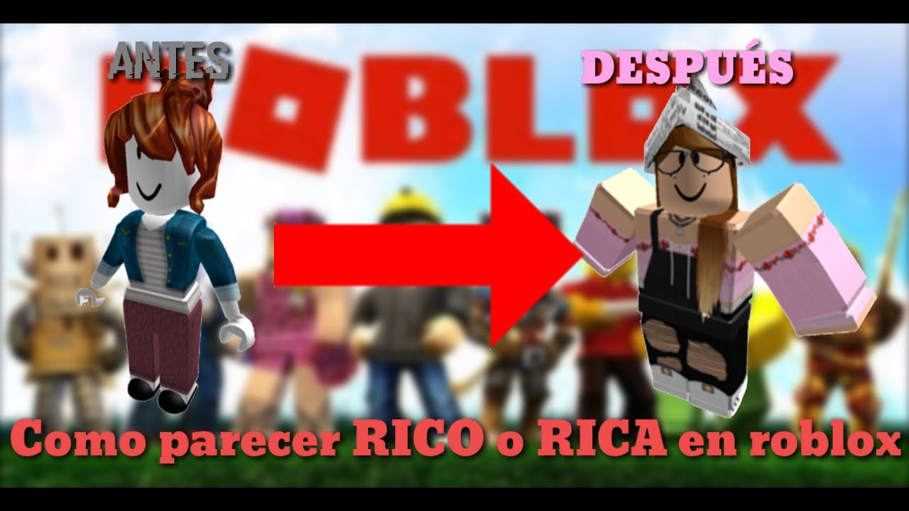 Como Parecer Rica O Rico Sin Robux By Anabel Gonzalez - como parecer rico en roblox sin robux tutorial roblox