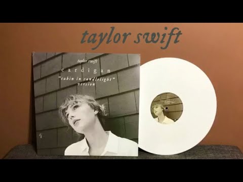 Taylor Swift - cardigan (cabin in candlelight version) (unboxing vinyl ...