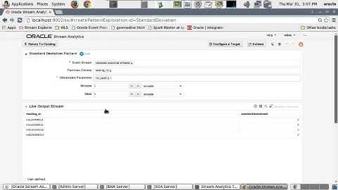06 Oracle Stream Analytics - Standard Deviation Pattern