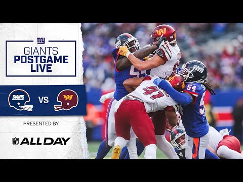 New York Giants vs. Washington Commanders Week 13: Postgame Recap